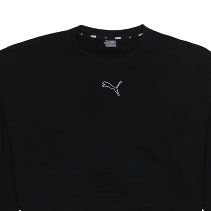 Womens UK Size XL PUMA Black Pullover Sweatshirt