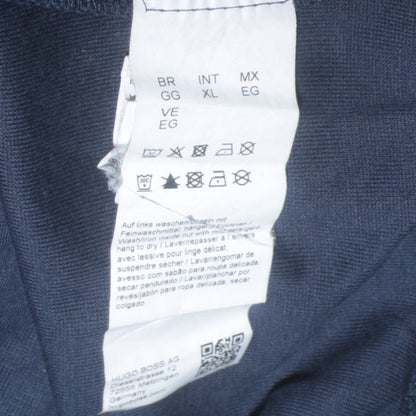 Mens UK Size XL HUGO BOSS Blue Pullover Sweatshirt