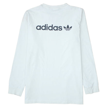 Womens UK Size 12 adidas White Pullover Sweatshirt
