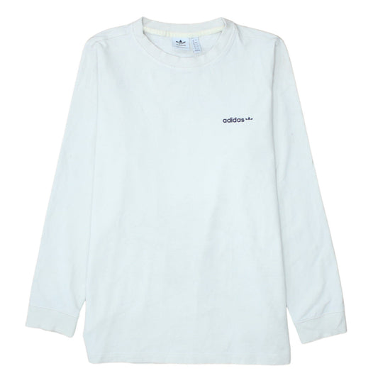 Womens UK Size 12 adidas White Pullover Sweatshirt