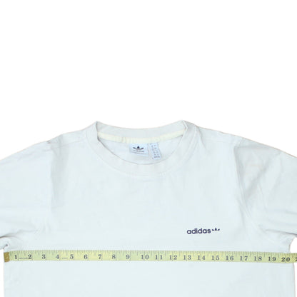 Womens UK Size 12 adidas White Pullover Sweatshirt