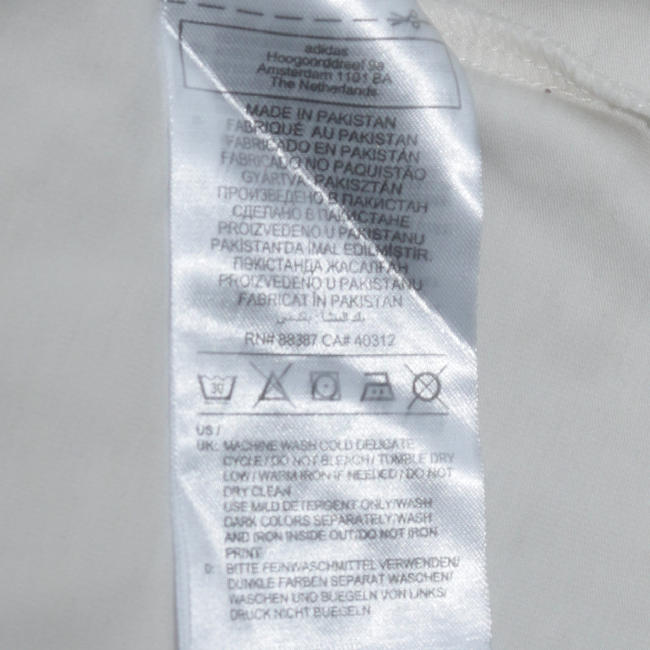 Womens UK Size 12 adidas White Pullover Sweatshirt