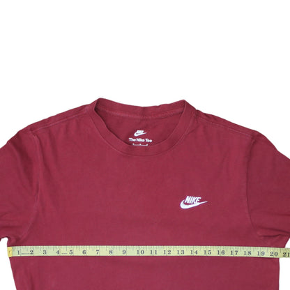 Mens UK Size M Nike Red  T-Shirt