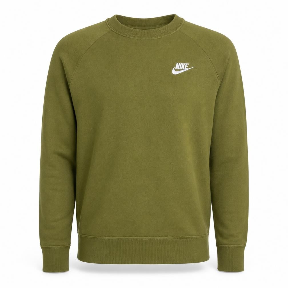 Mens UK Size S Nike Green Pullover Sweatshirt