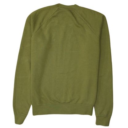 Mens UK Size S Nike Green Pullover Sweatshirt