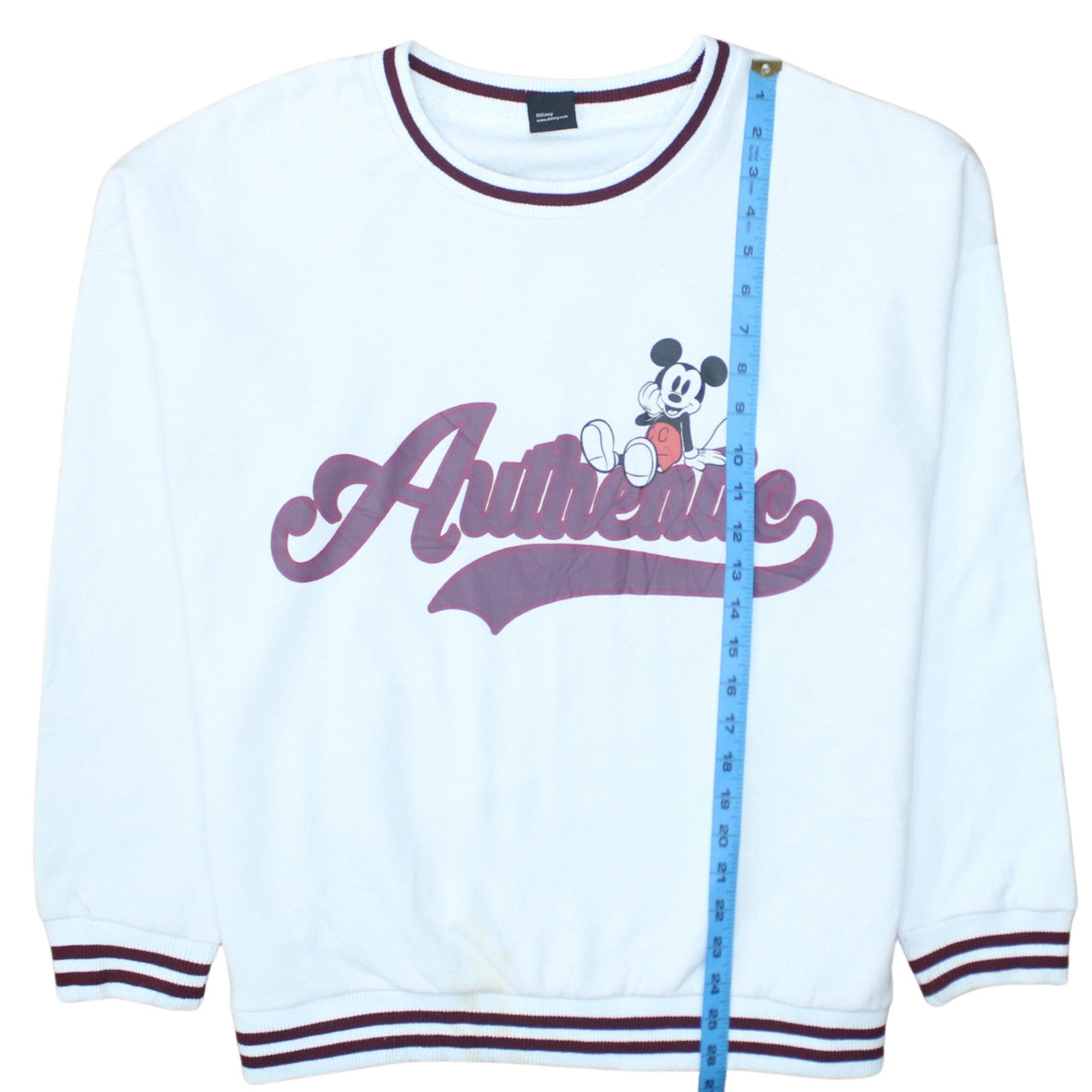 Womens UK Size L Disney White Pullover Sweatshirt