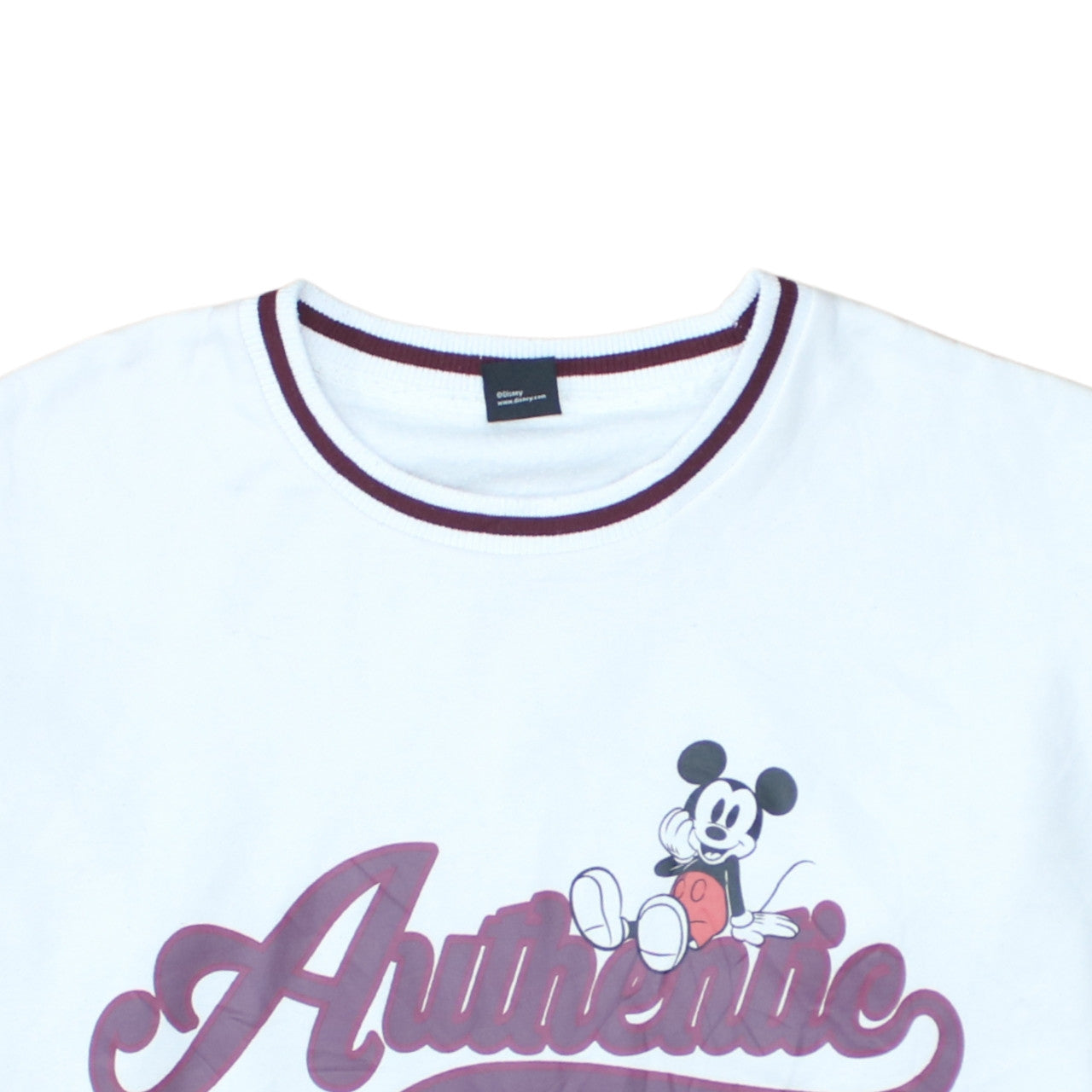 Womens UK Size L Disney White Pullover Sweatshirt