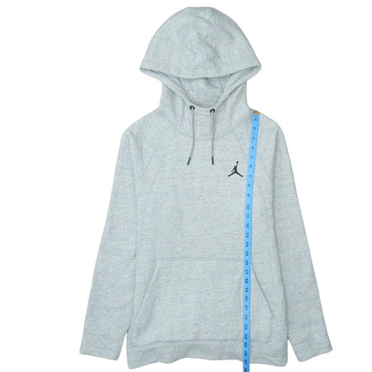 Mens UK Size M Jordan Grey Pullover Hoodie