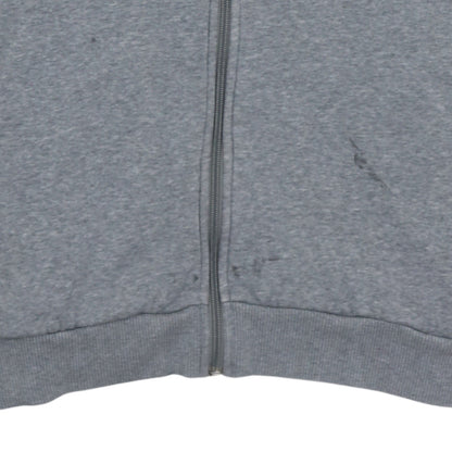 Mens UK Size M Nike Grey Full Zip Hoodie