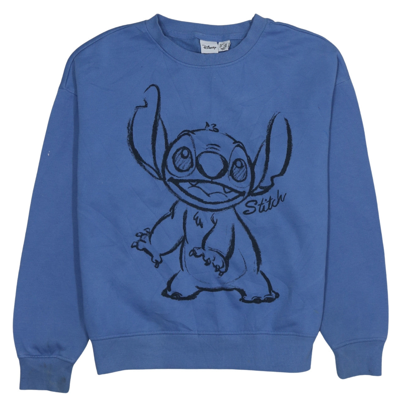 Womens UK Size XS Primark Blue Pullover Sweatshirt