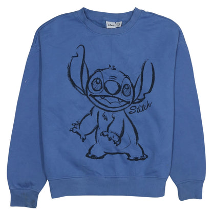 Womens UK Size XS Primark Blue Pullover Sweatshirt