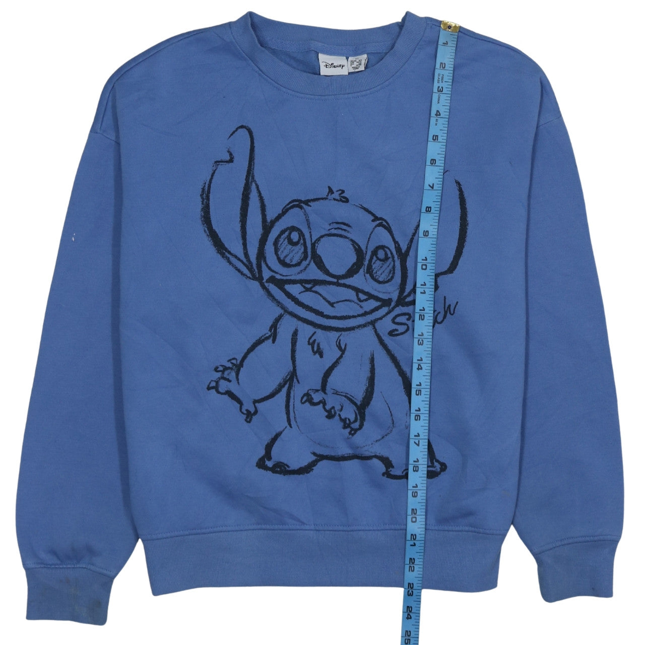 Womens UK Size XS Primark Blue Pullover Sweatshirt