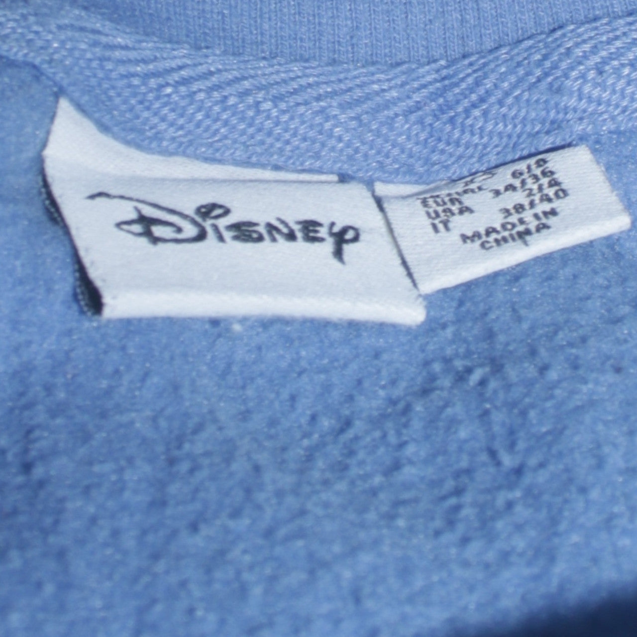 Womens UK Size XS Primark Blue Pullover Sweatshirt