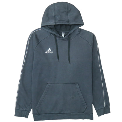 Mens UK Size L adidas Black Pullover Hoodie