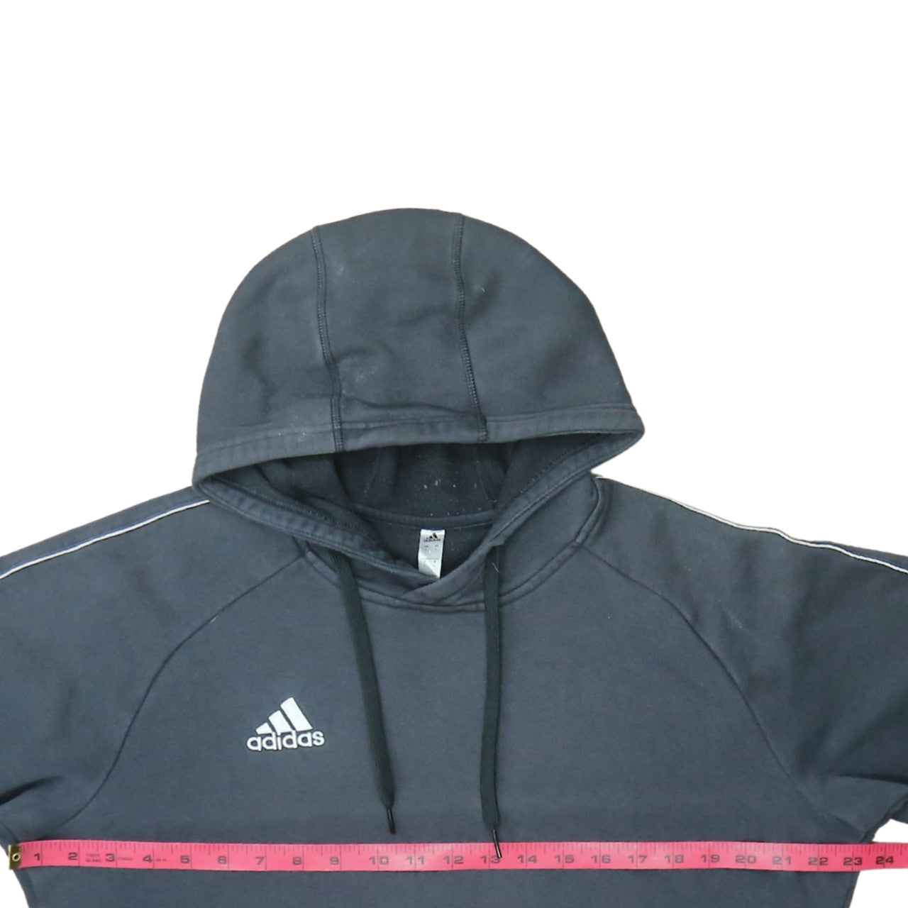 Mens UK Size L adidas Black Pullover Hoodie