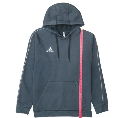 Mens UK Size L adidas Black Pullover Hoodie