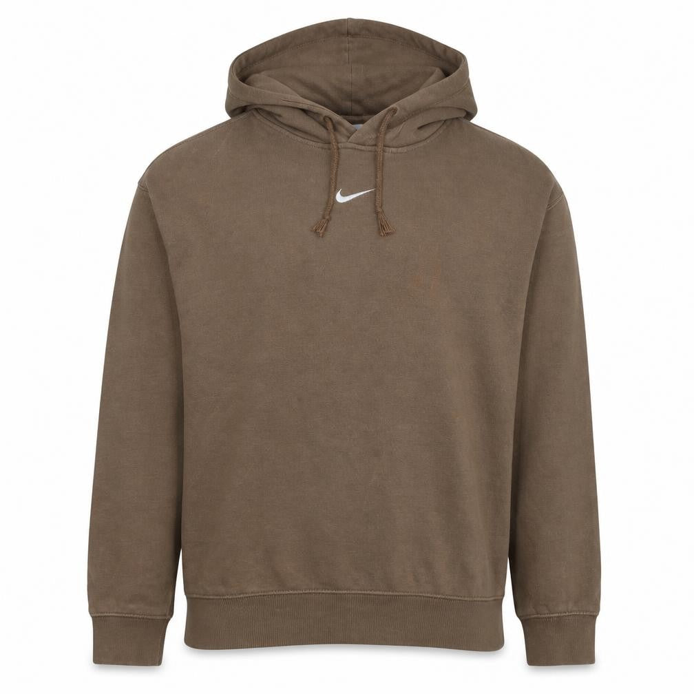 Mens UK Size S Nike Brown Pullover Hoodie