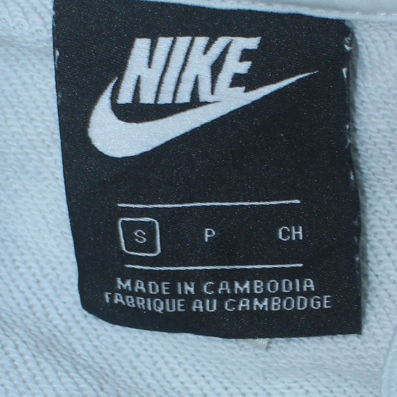 Womens UK Size S Nike White Pullover Hoodie