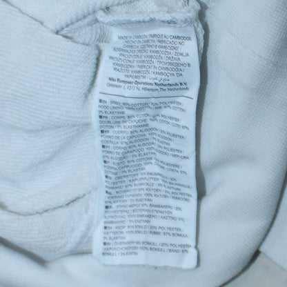 Womens UK Size S Nike White Pullover Hoodie