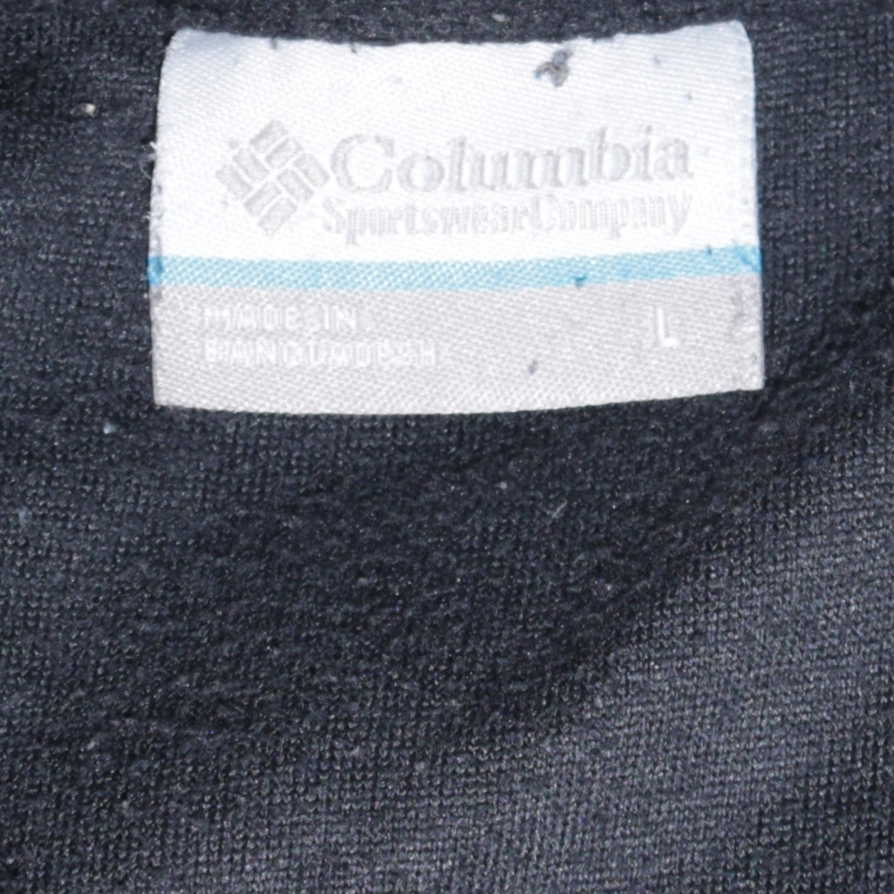 Mens UK Size L Columbia Black Pullover Sweatshirt