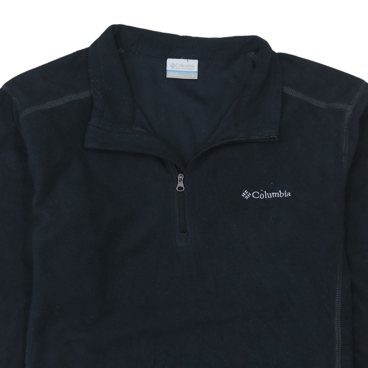 Mens UK Size L Columbia Black Pullover Sweatshirt