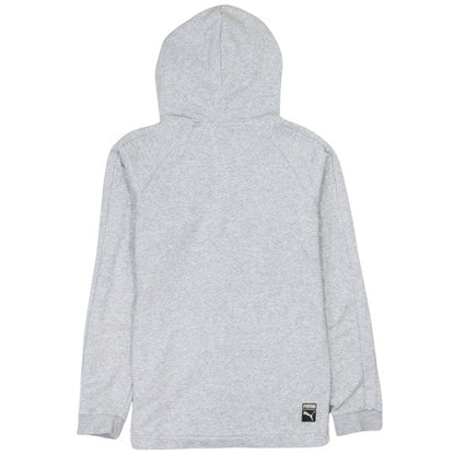 Mens UK Size XS PUMA Grey Full Zip Hoodie