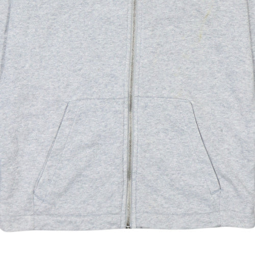 Mens UK Size XS PUMA Grey Full Zip Hoodie