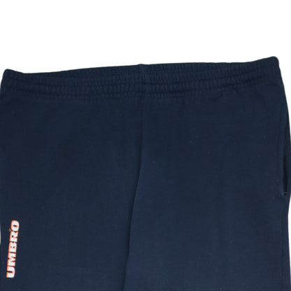Mens UK Size M Umbro Regular Fit Sweatpants Blue Trousers
