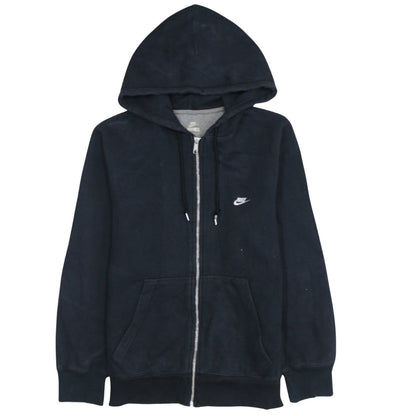 Mens UK Size M Nike Black Full Zip Hoodie