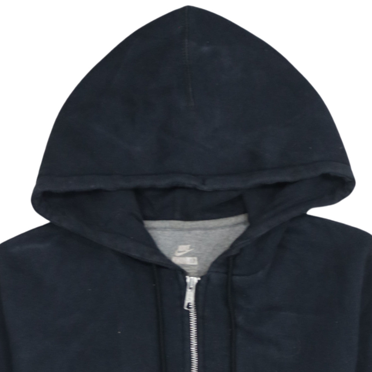 Mens UK Size M Nike Black Full Zip Hoodie