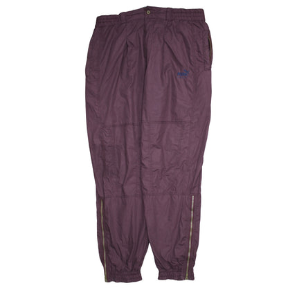 Mens UK Size XL PUMA Regular Fit Jogger Purple Trousers