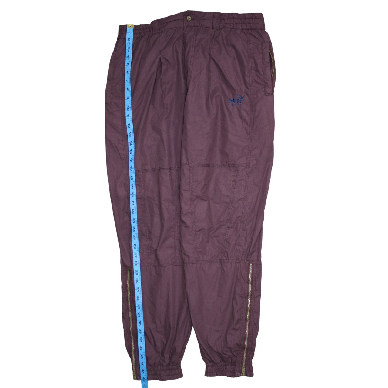 Mens UK Size XL PUMA Regular Fit Jogger Purple Trousers