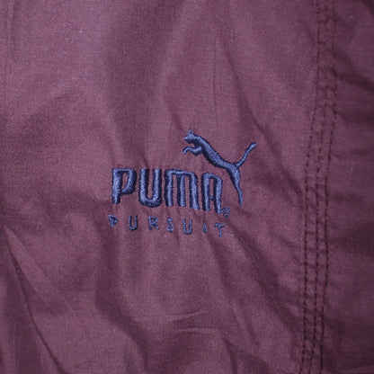 Mens UK Size XL PUMA Regular Fit Jogger Purple Trousers