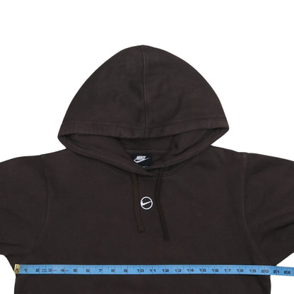 Mens UK Size XS Nike Brown Pullover Hoodie