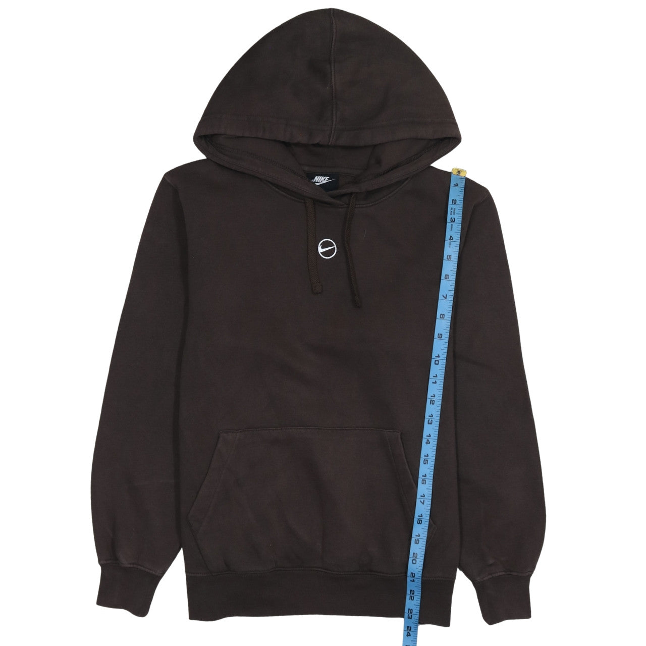 Mens UK Size XS Nike Brown Pullover Hoodie