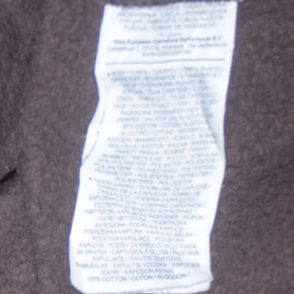 Mens UK Size XS Nike Brown Pullover Hoodie
