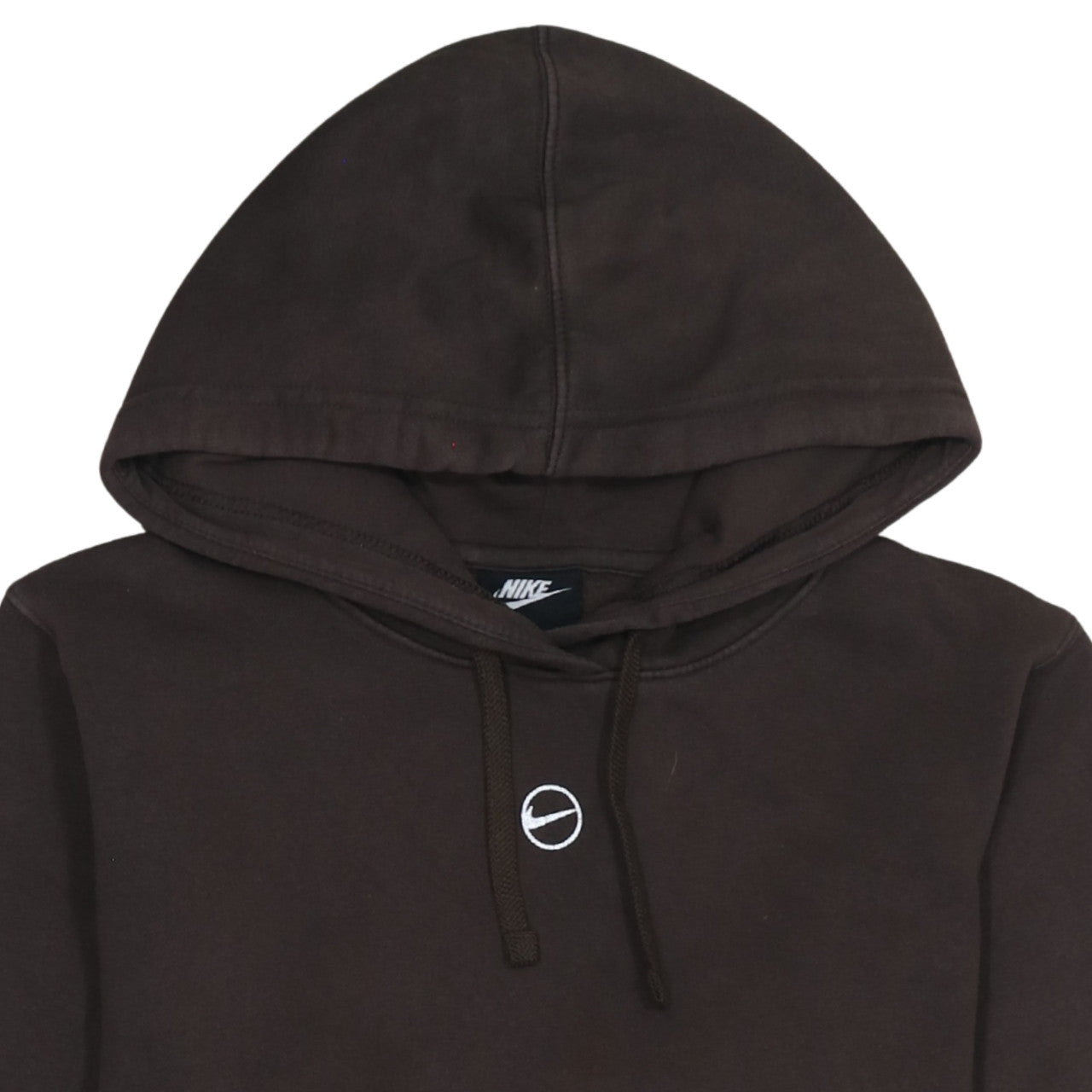 Mens UK Size XS Nike Brown Pullover Hoodie
