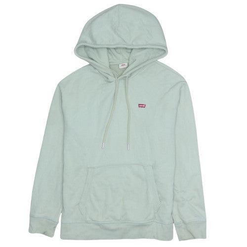 Mens UK Size S Levi's Green Pullover Hoodie
