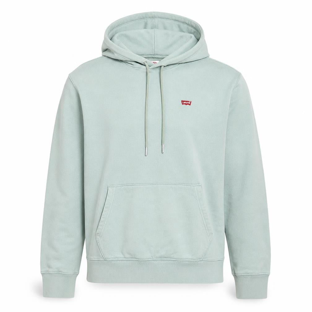 Mens UK Size S Levi's Green Pullover Hoodie
