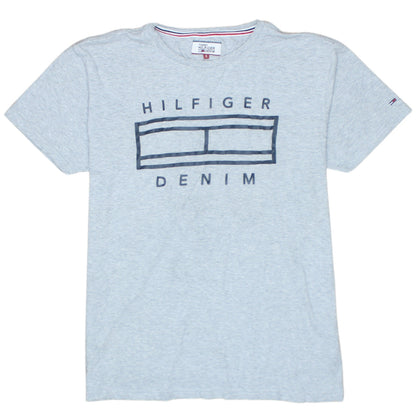 Mens UK Size S Tommy Hilfiger Grey  T-Shirt