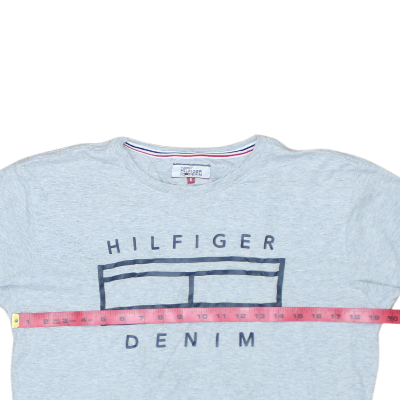 Mens UK Size S Tommy Hilfiger Grey  T-Shirt