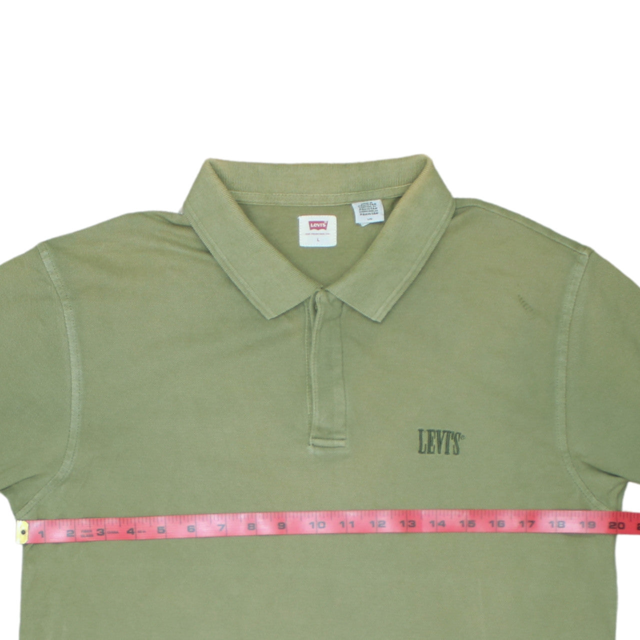 Mens UK Size L Levi's Cotton Polo Shirt