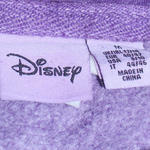 Womens UK Size M Disney Purple Pullover Hoodie