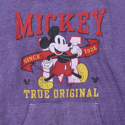 Womens UK Size M Disney Purple Pullover Hoodie
