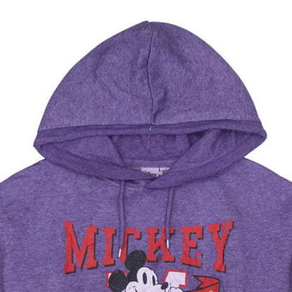 Womens UK Size M Disney Purple Pullover Hoodie