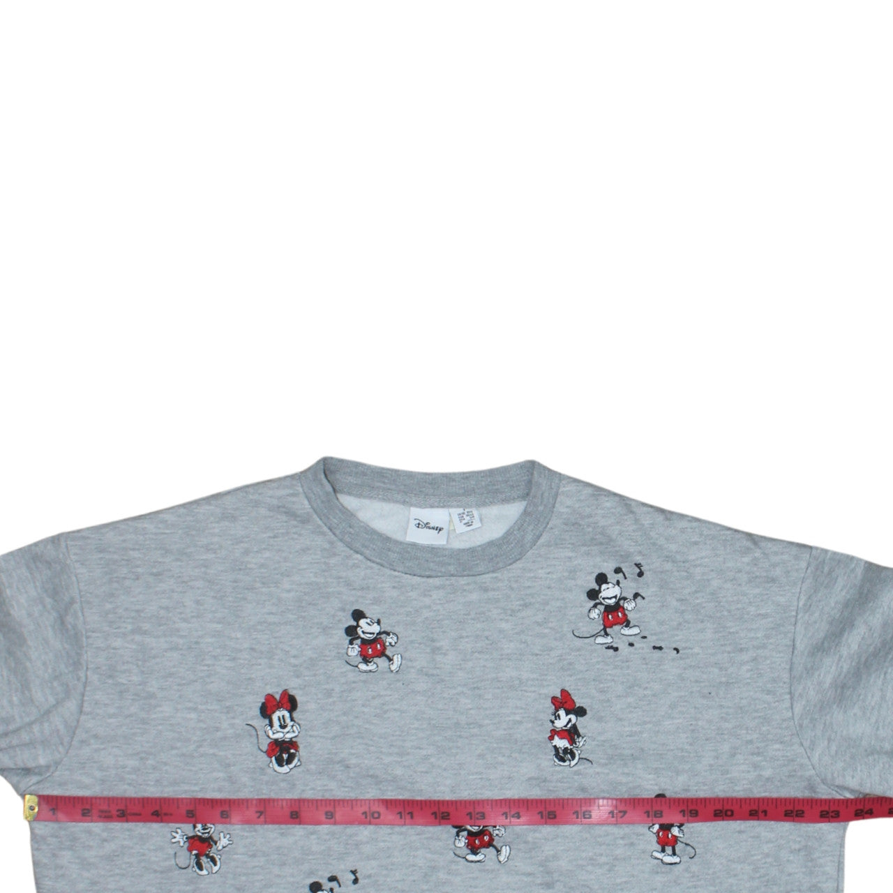 Womens UK Size 10/12 Disney Grey Pullover Sweatshirt