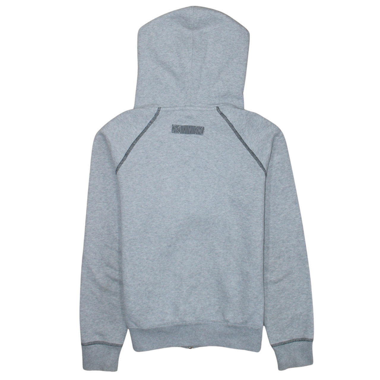 Womens UK Size 8 adidas Grey Full Zip Hoodie