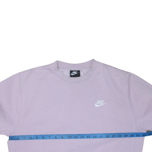 Womens UK Size S Nike Purple Pullover Sweatshirt