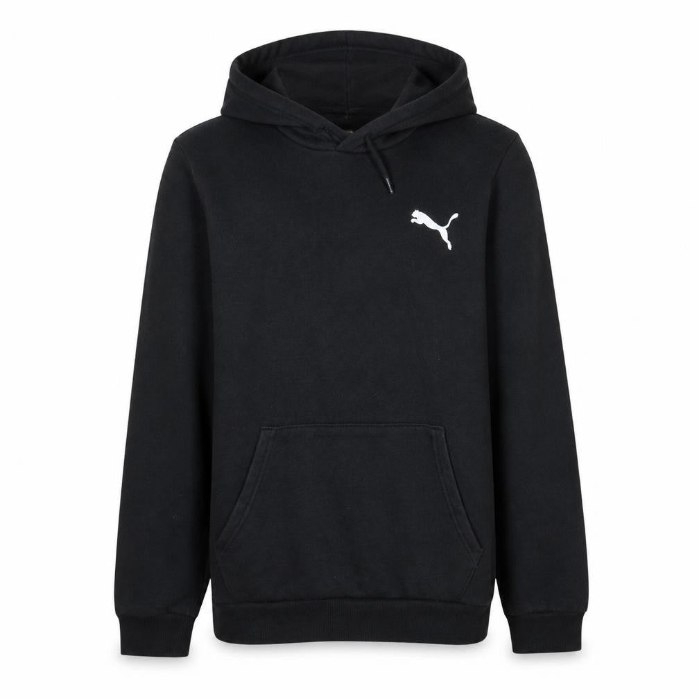 Mens UK Size M PUMA Black Pullover Hoodie