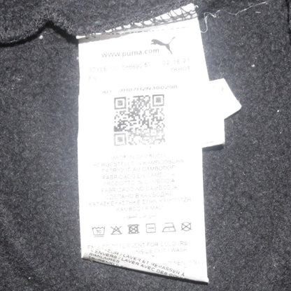 Mens UK Size M PUMA Black Pullover Hoodie
